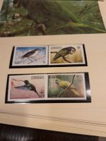 Dominique Timbres Oiseaux tropicaux - Etat parfait!
