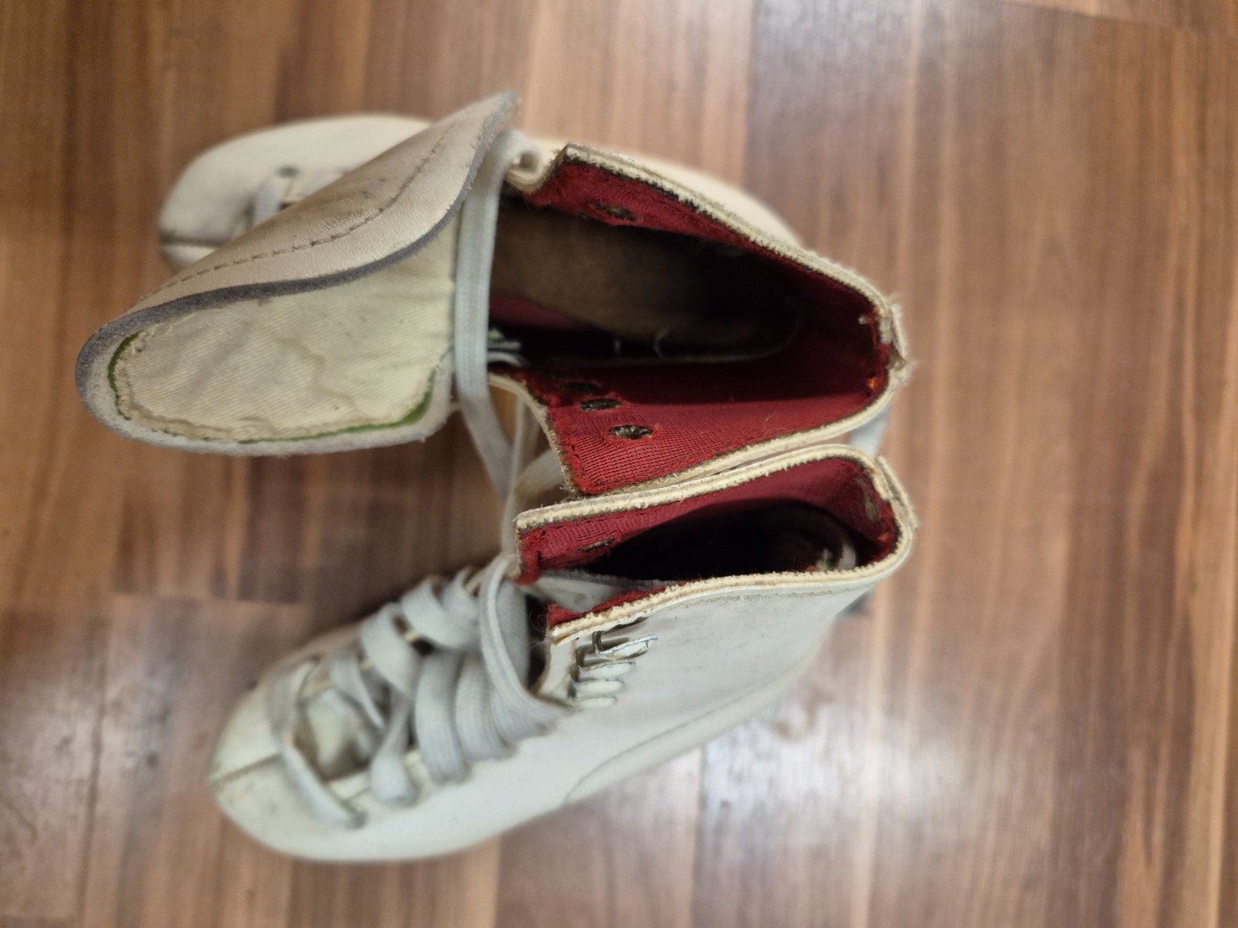 Pattini da ghiaccio: Leder Schlittschuhgr 25 B – Usato da Schwarzenburg venduto da Flamingo07 1