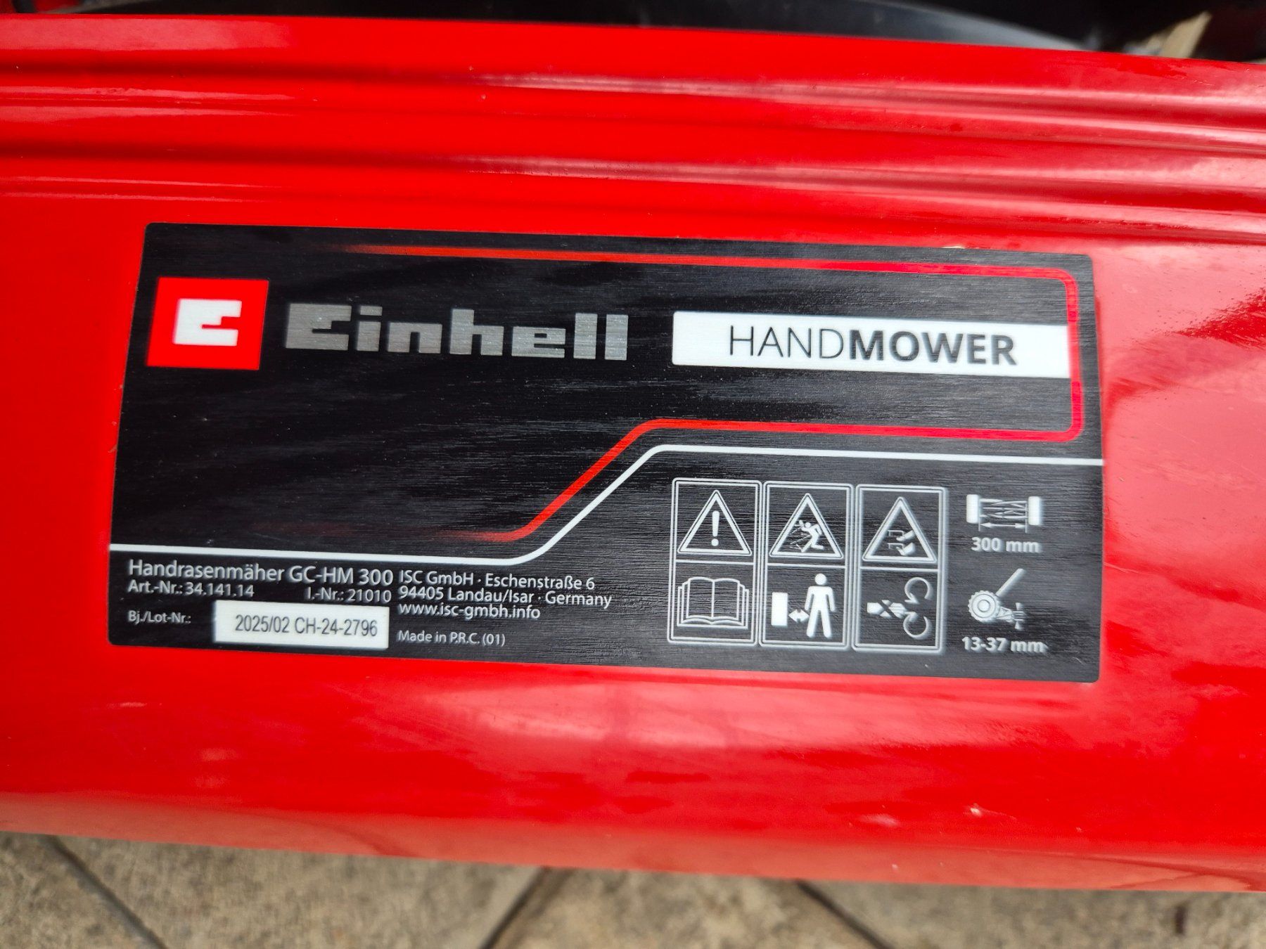 Einhell Tagliaerba: Handrasenmäher Einhell GC-HM 300 – Usato da Schwerzenbach venduto da bea_95wz 2