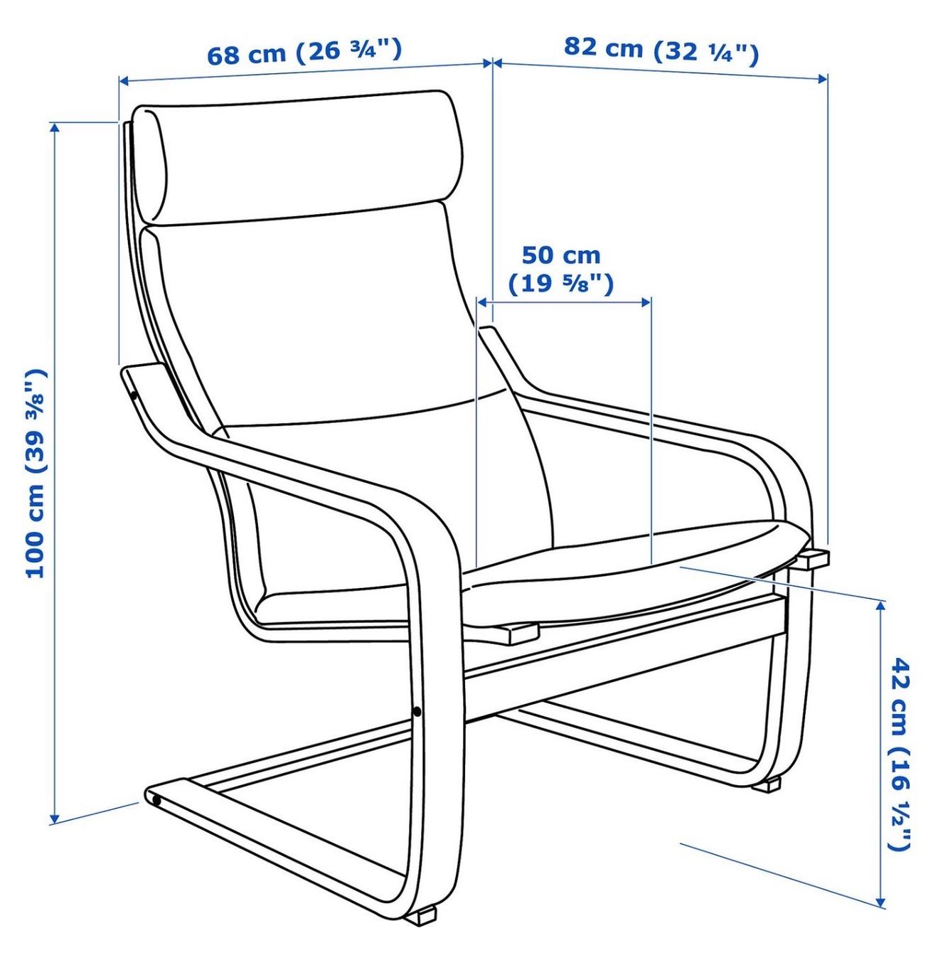Ikea Stühle: Stuhl POÄNG / – Gebraucht aus Au ZH von Nicolet0620 5