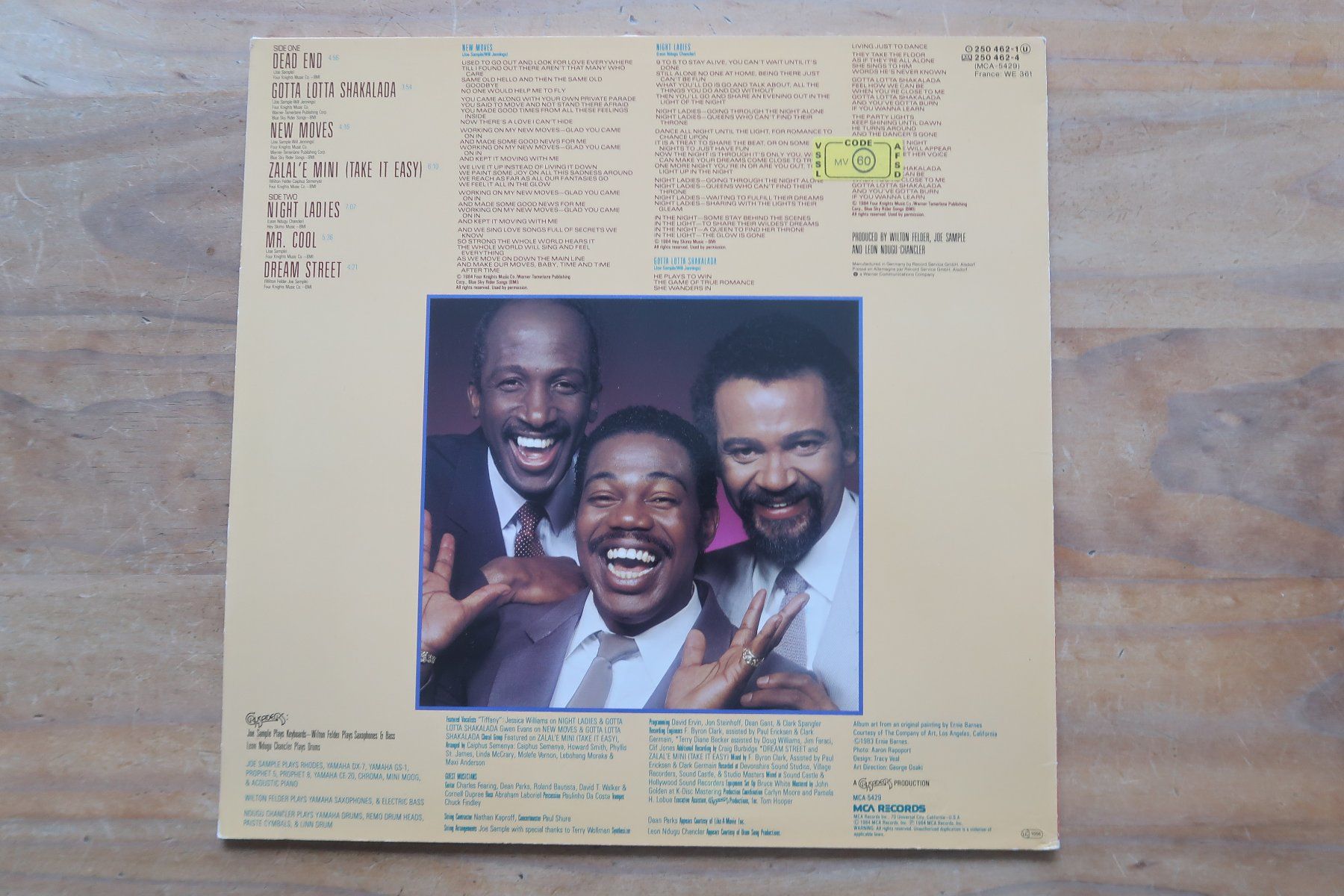 Dischi in vinile: CRUSADERS - GHETTO BLASTER - VINYL LP – Usato da Basel venduto da Patiscat 1