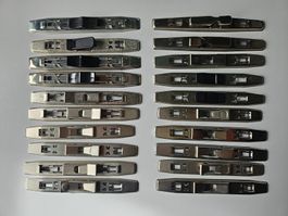 Lot de 20 attaches (clips) à classeurs à anneaux