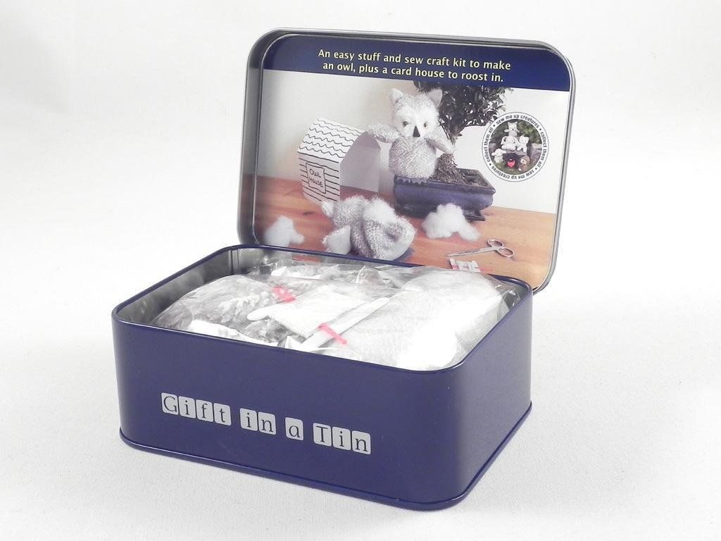 Kit bricolage: Bastelset Eule Gift in a Tin NEU im Set – Nuovo e nell'imballaggio originale da Zug venduto da Formsign 2