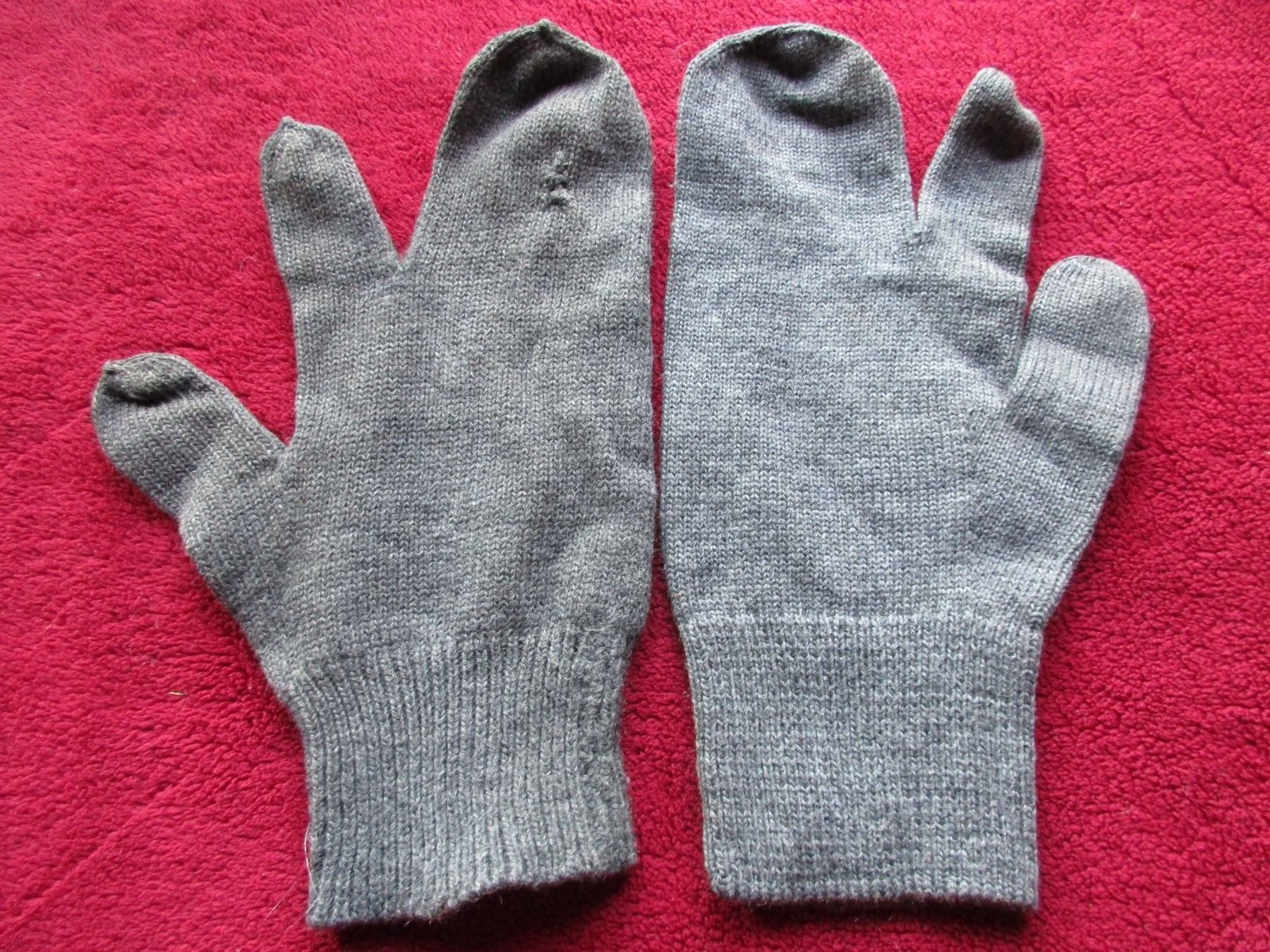 Schweizer Armee Armi bianche: Handschuhe (B) – Usato da Bowil venduto da vifi01