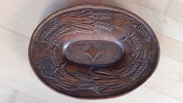 Handgeschnitzte Holzschale 1920er