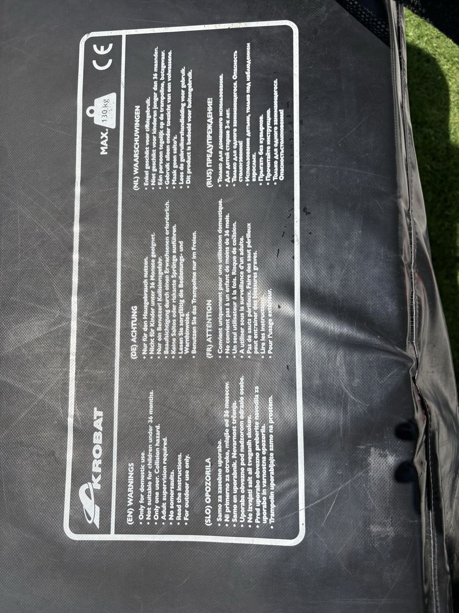 Trampoline: AKROBAT CHALLENGER 240 X 330 CM – Neu (gemäss Beschreibung) aus Jona von Jaggert_3 4
