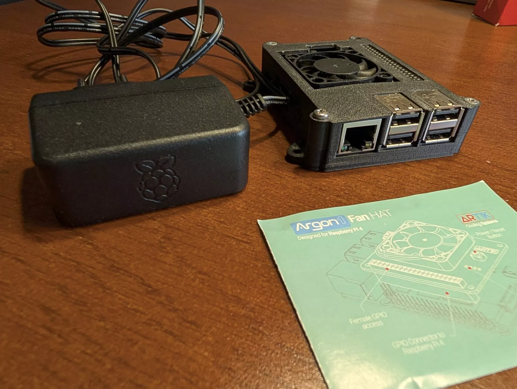Raspberry Pi PC: Raspberry Pi 3B Plus +Netzteil+Argon Fan HAT+ Case – Usato da Winterthur venduto da Diewinti 2