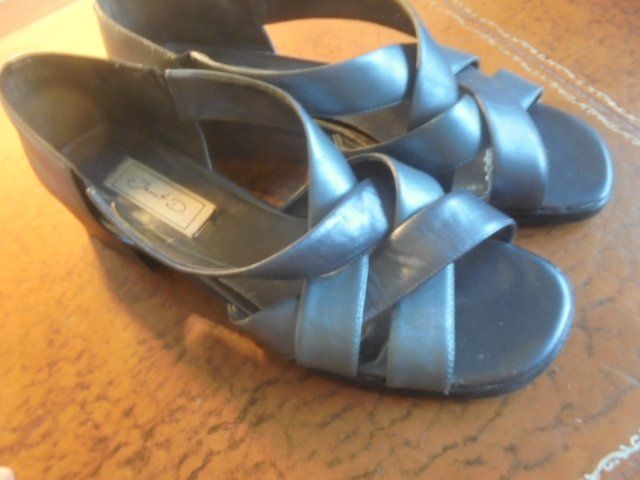 Scarpe da donna: Sommerschuhe, Anthrazit, Gr. 41 – Usato da Hinwil venduto da Glasperlen 1