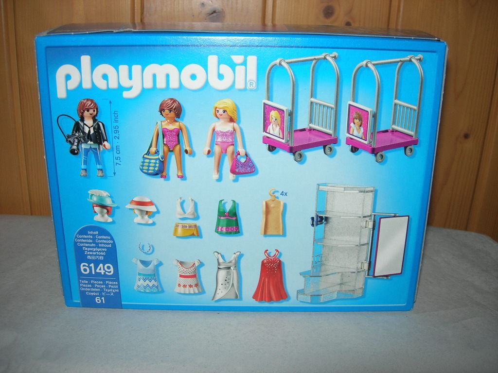 Playmobil Giocattoli: 6149 Modenschau mit Fotoshooting – Nuovo e nell'imballaggio originale da Hornussen venduto da Corvette- 4