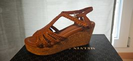 Melvin & Hamilton wedge sandals (never worn) - size 39