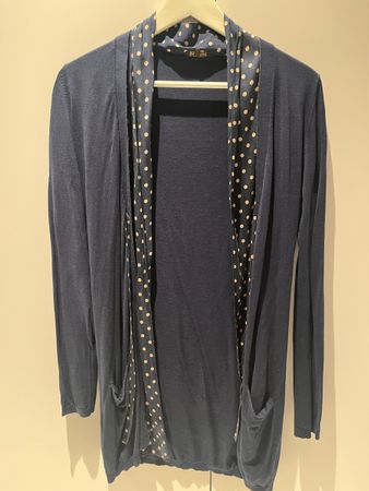 Maliparmi Strickveste mit Seide 💙 NP 280.00