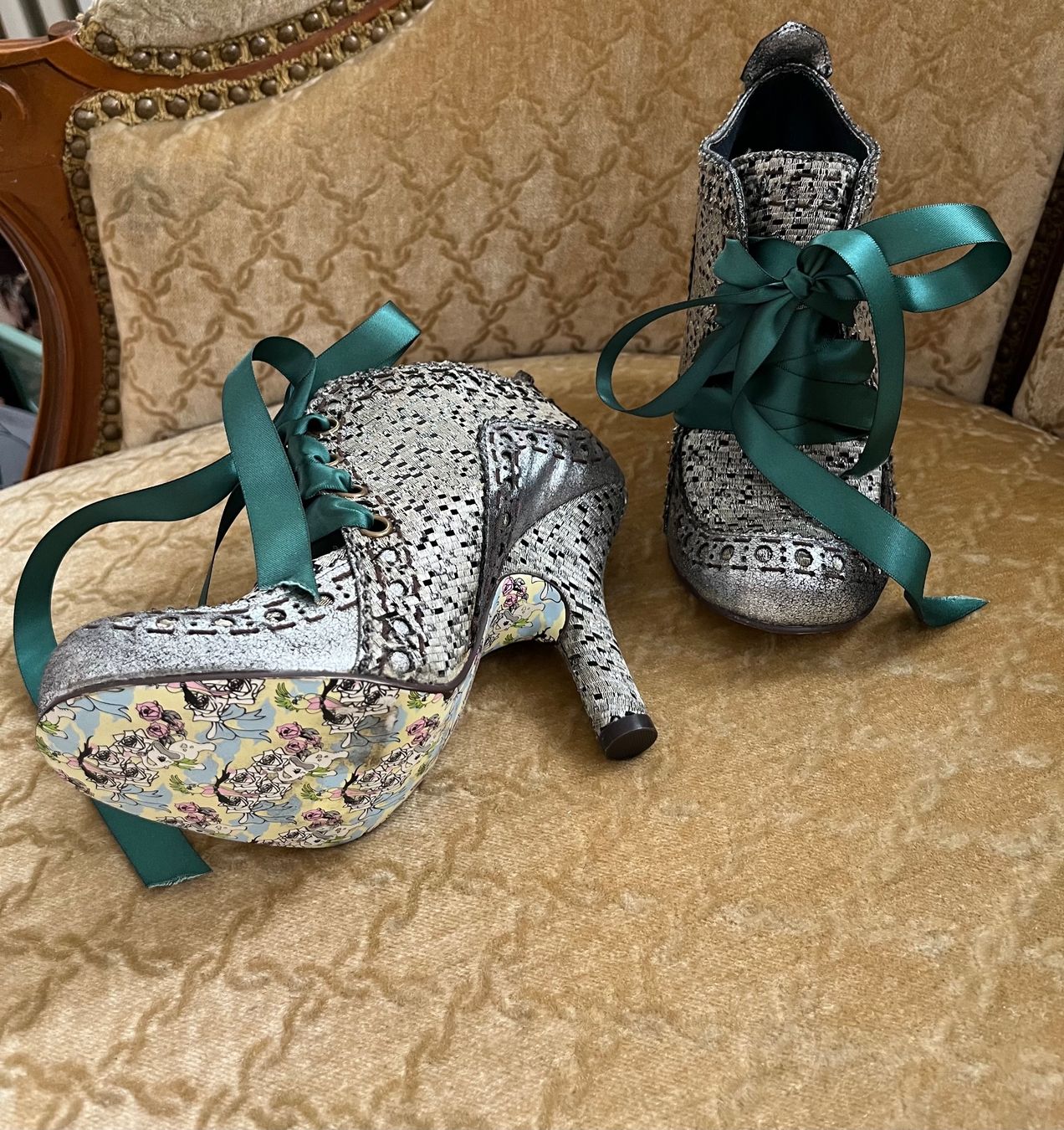 Scarpe da donna: Pumps Irregular Choice Gr: 37 silber – Nuovo (secondo la descrizione) da Arboldswil venduto da Sonnenelfe 3