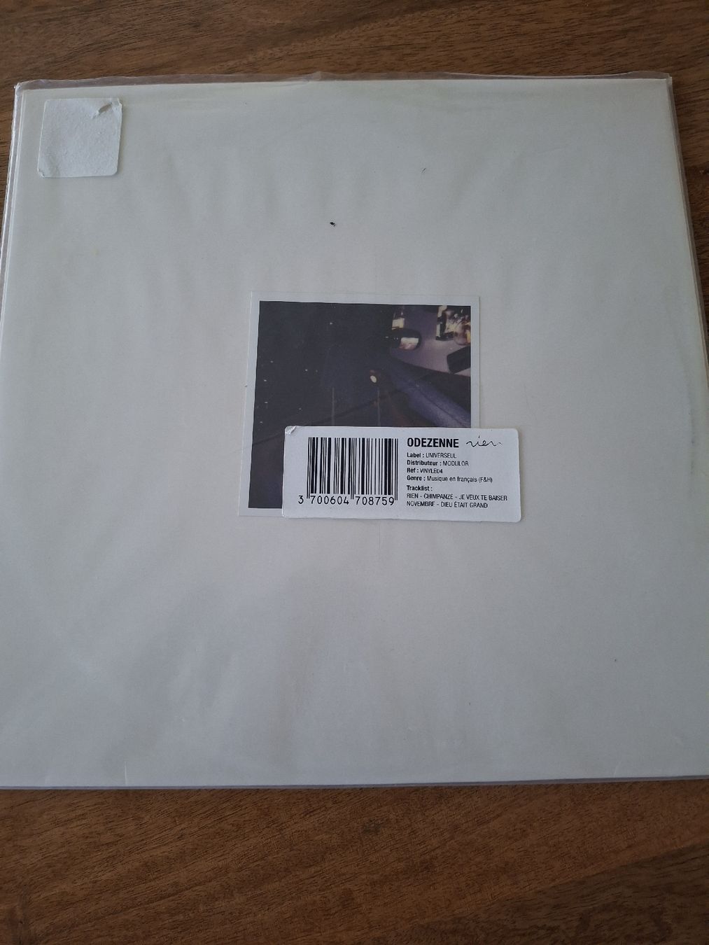 Dischi in vinile: Odezenne - Rien - EP – Usato da LAUSANNE venduto da DESH3