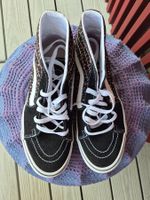 Vans Sk8-Hi Turnschuhe mit Blumenmuster Schwarz Grösse 40,5