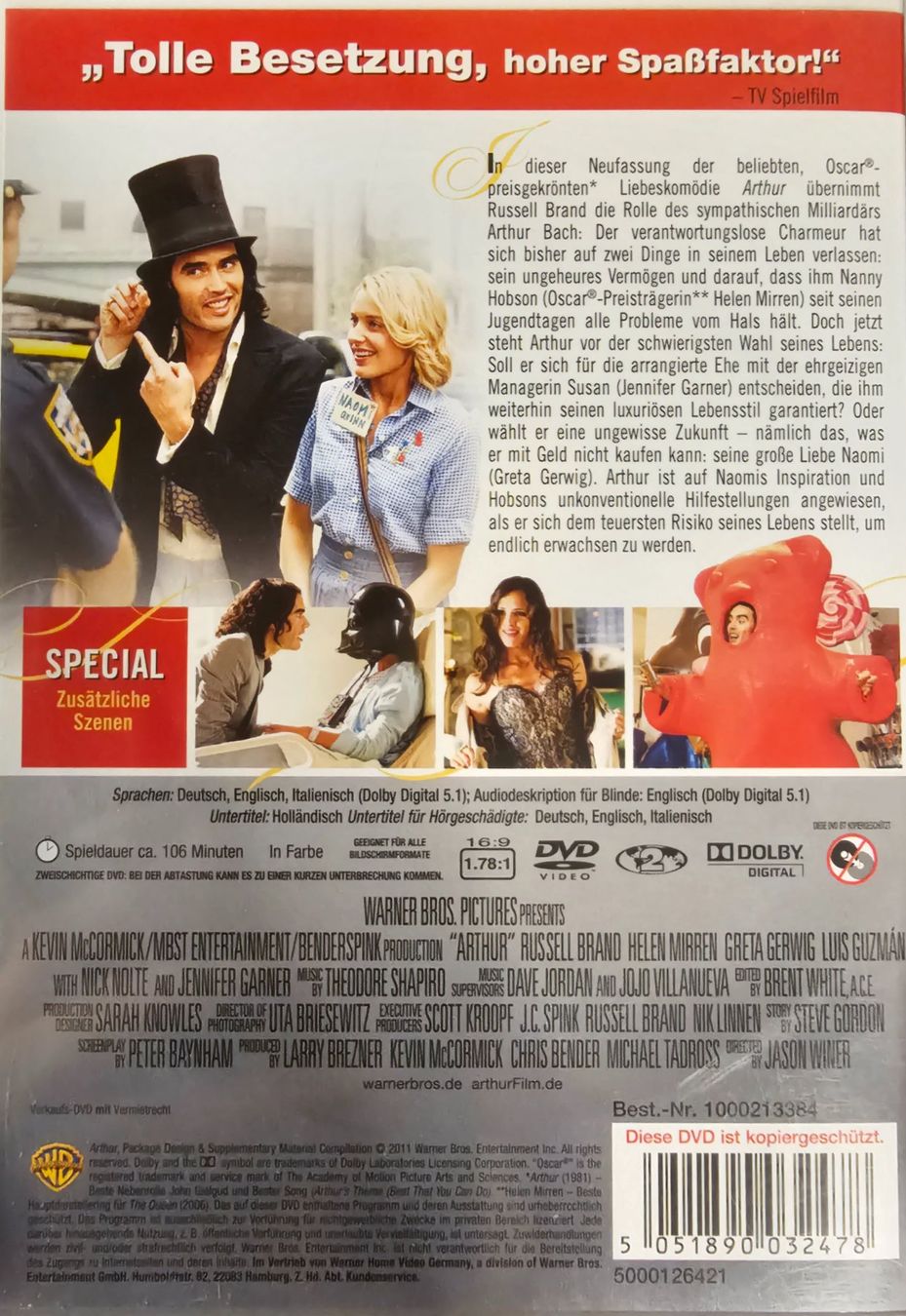 Tutti i DVDs: Arthur – Usato da Wahlen b. Laufen venduto da Cg10 1