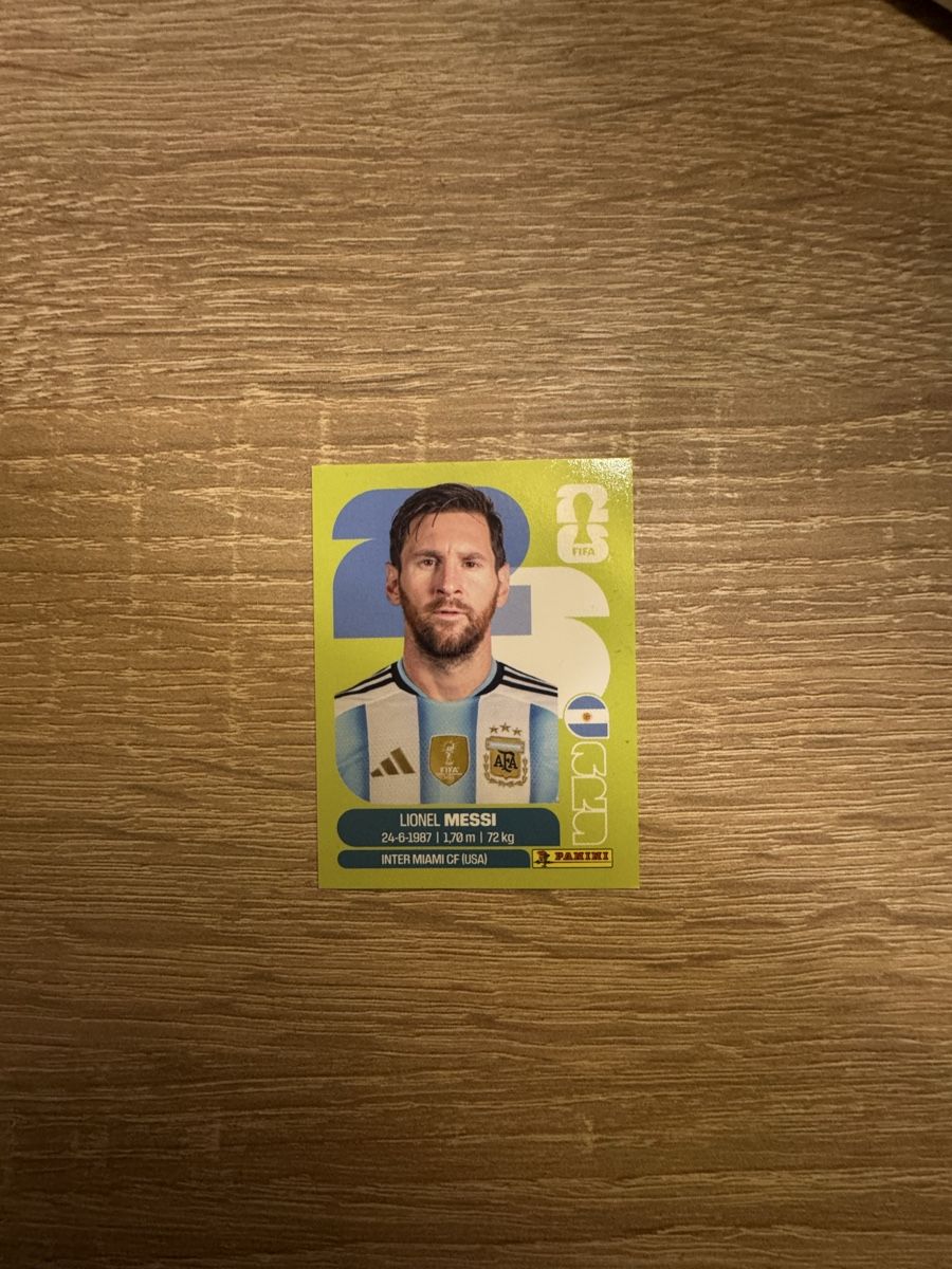 Panini Carte collezionabili: Panini sticker LIONEL MESSI ARG 17 – Nuovo (secondo la descrizione) da Crans-Montana venduto da Sta7ros