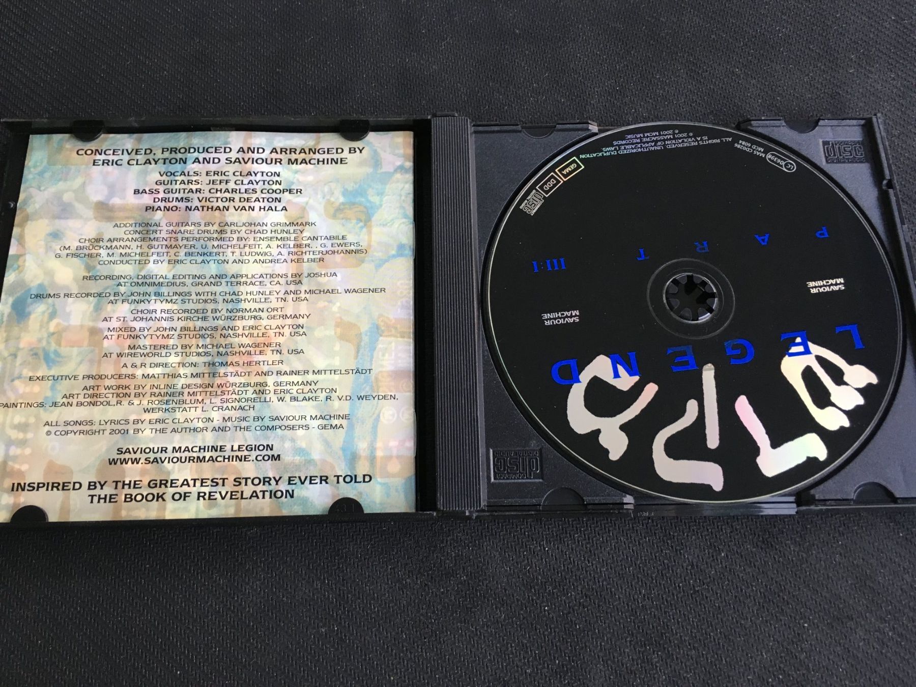 CDs: Saviour Machine - Legend part III:I -CD- – Gebraucht aus St.Gallen von MedienJoe 1