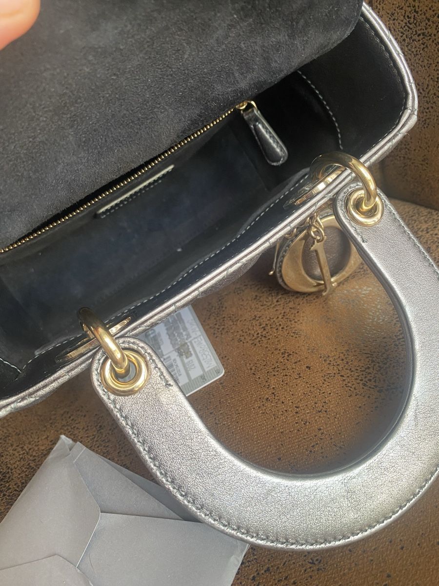 Borse da donna: Lady Dior Small ABC Silver grey 2019 – Usato da Bussigny venduto da tmu_8p2m 1