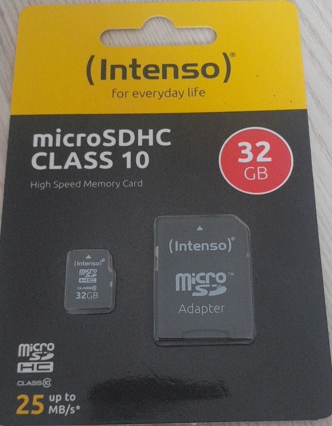 Speicherkarten: Intenso microSDHC Class 10 32GB neu – Neu und originalverpackt aus Fraubrunnen von dafoers