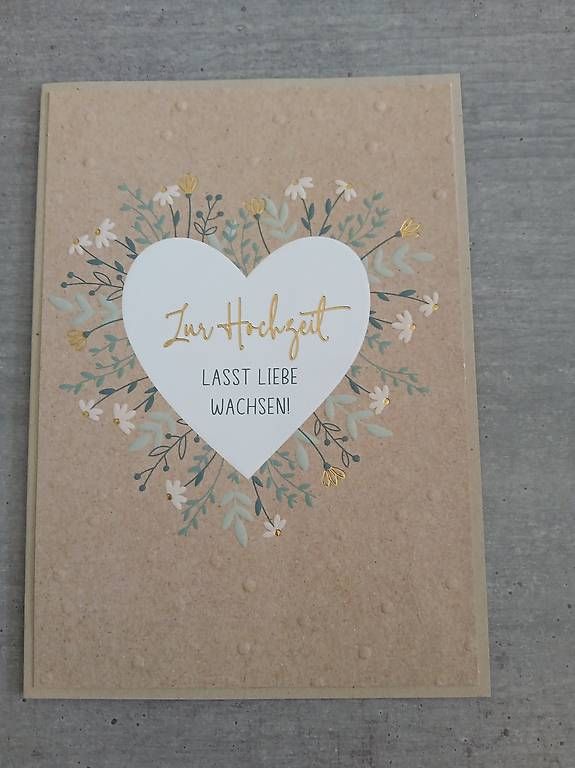 Cartoline: Karte zur Hochzeit – Usato da Flawil venduto da August023