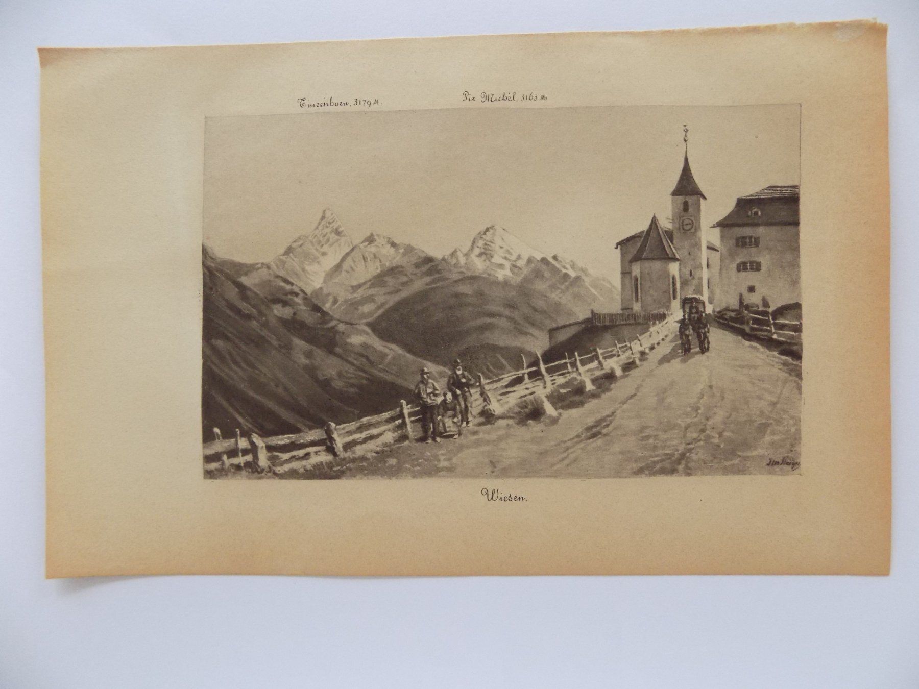 Stiche: Wiesen Davos – Gebraucht aus Risch von Rischli15