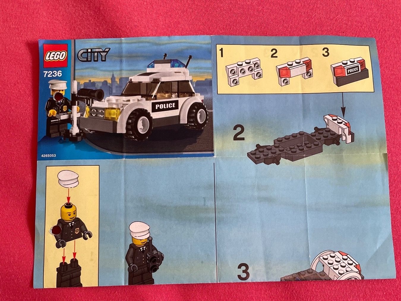 Lego Giocattoli: Lego City Polizeiauto 7236 – Usato da Dallenwil venduto da and_04 1