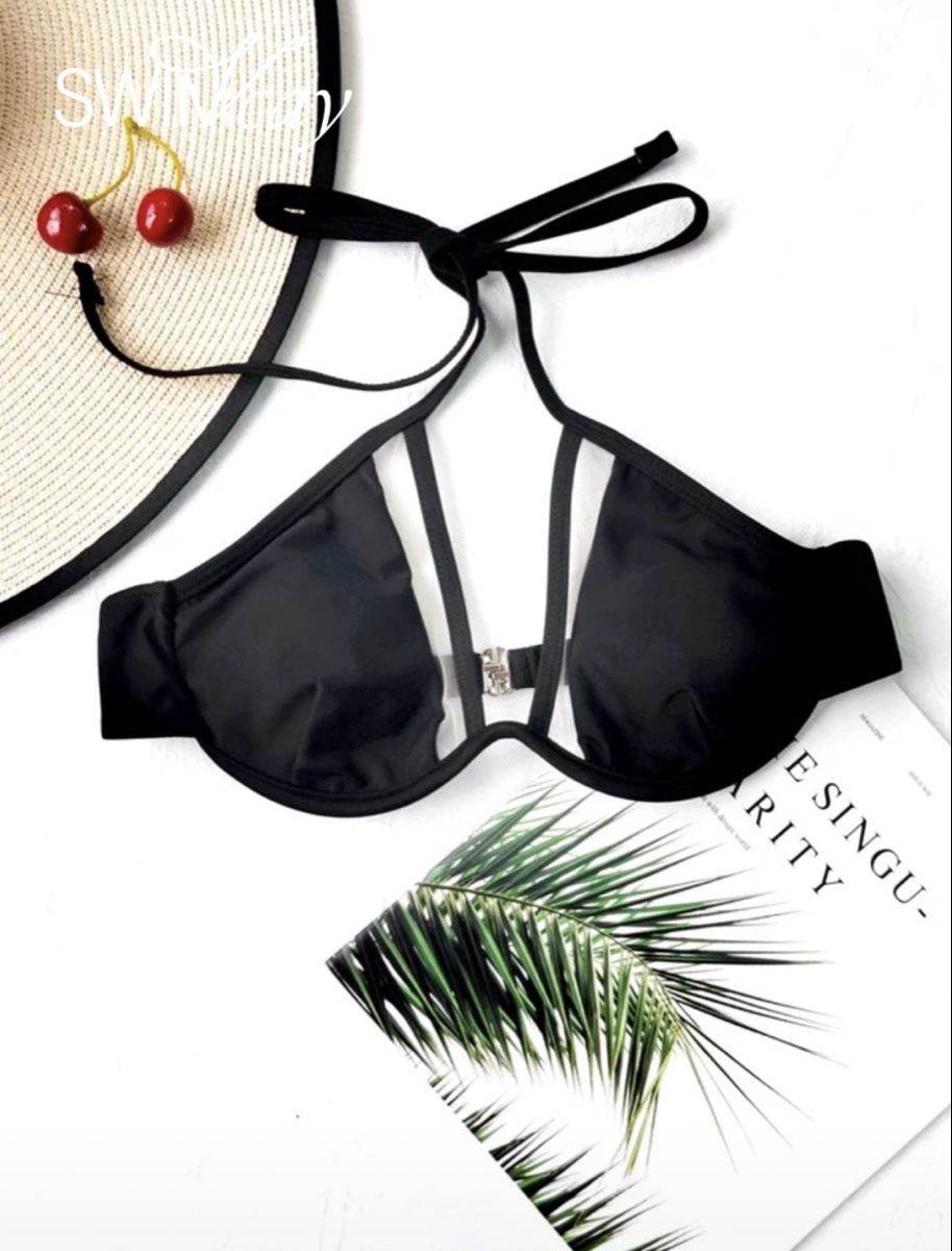 Costumi da bagno & Bikini: Bikini schwarz mit Netz – Nuovo (secondo la descrizione) da Solothurn venduto da amelie.br