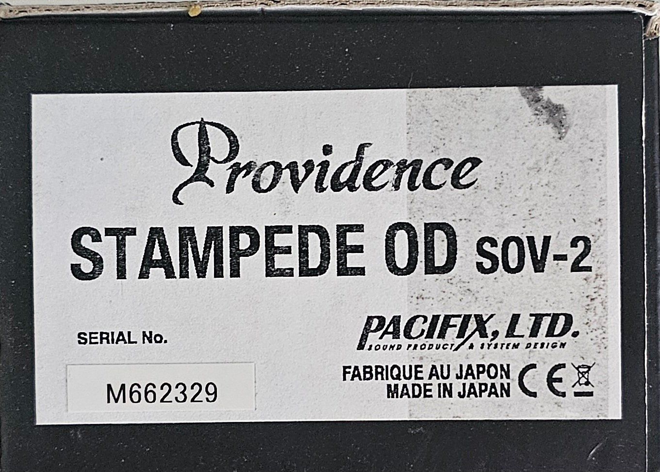 Strumenti musicali: Providence Stampede OD sov-2 – Usato da lausanne venduto da desertbg 1