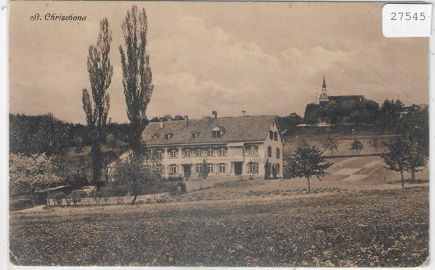 Cartes postales: Basel - St. Chrischona – D'occasion à Ettingen par Kartenplanet