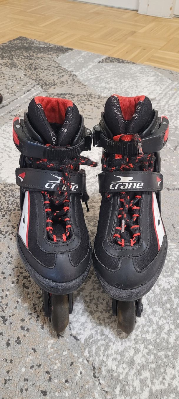 Pattini in linea & Pattini a rotelle: Paire de rollers Crane RBEC 3 ajustable /taille 29-32 – Usato da Vevey venduto da obi_n8zc 2