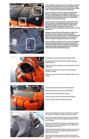 Gepäckträger Boot-Bag für den Cabrio