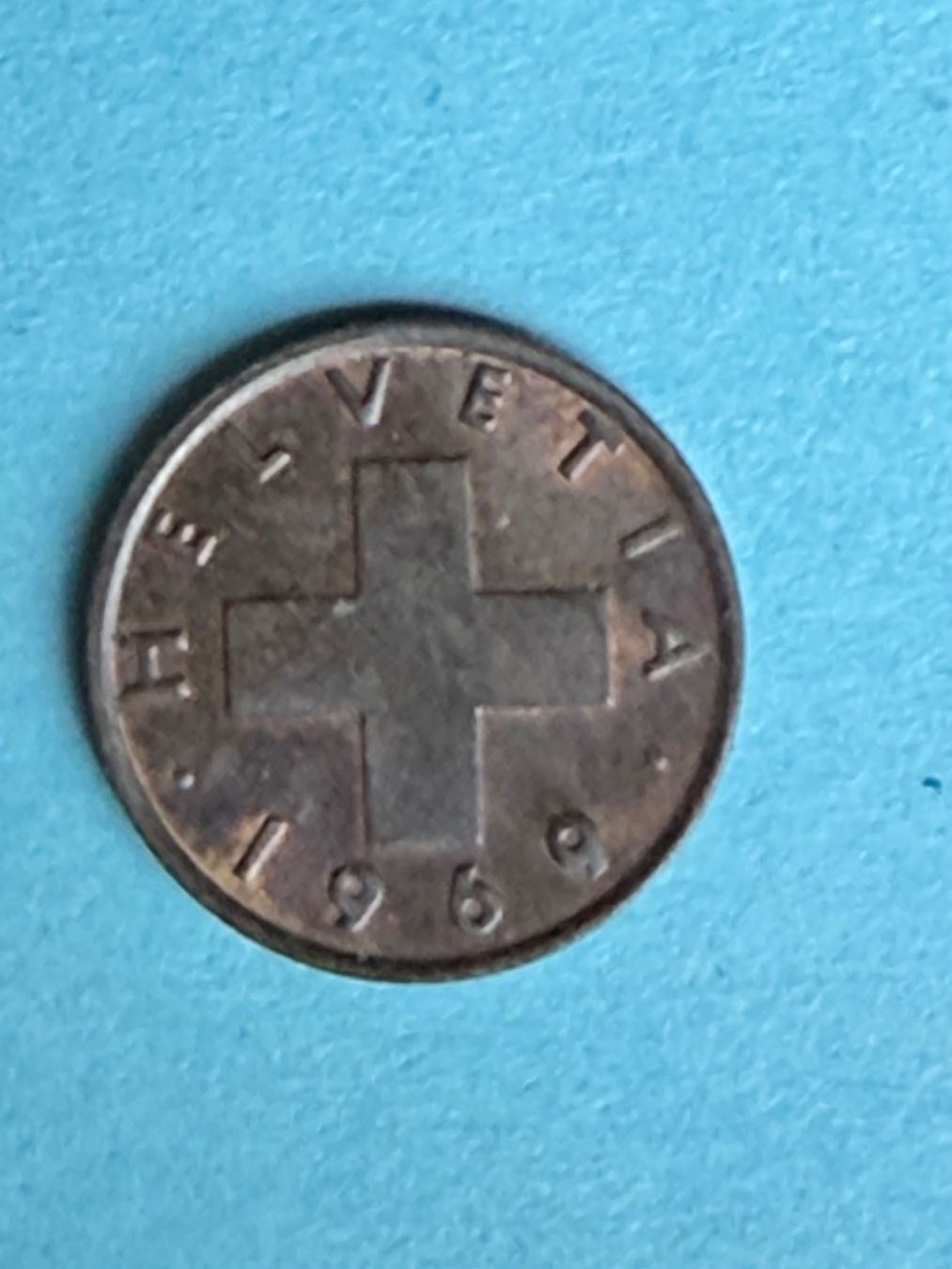 Tutti le monete: 1 Centime 1969 Berne - Unzirkuliert / FDC – Nuovo (secondo la descrizione) da LE LIGNON venduto da Katanaion