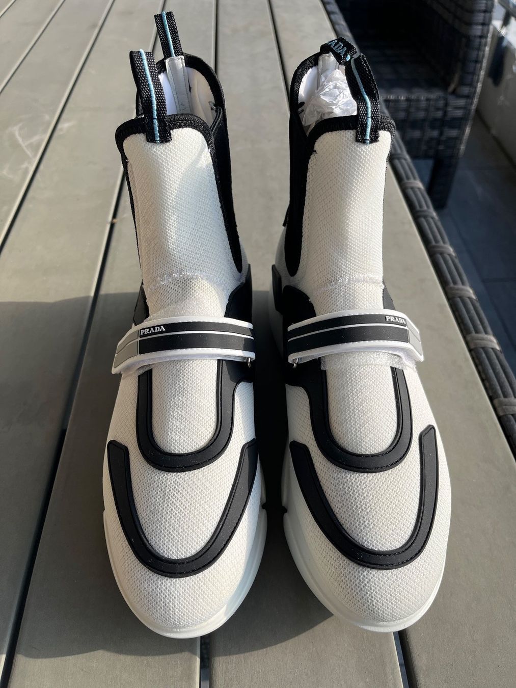 Prada Scarpe da donna: NEW Prada Cloudburst Sneakers size 38.5 – Nuovo (secondo la descrizione) da Wilen b. Wollerau venduto da crabbe 1