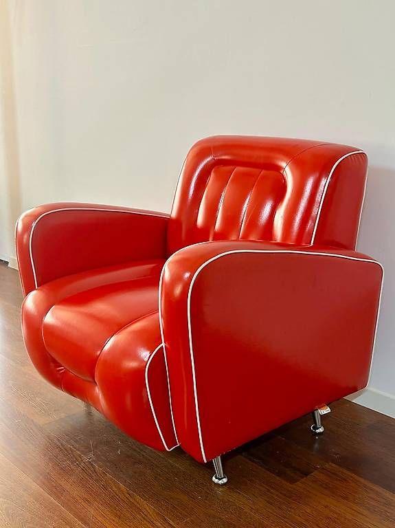 Sessel: FAUTEUIL CLUB ROUGE – Gebraucht aus Clarens von lollipop74 2