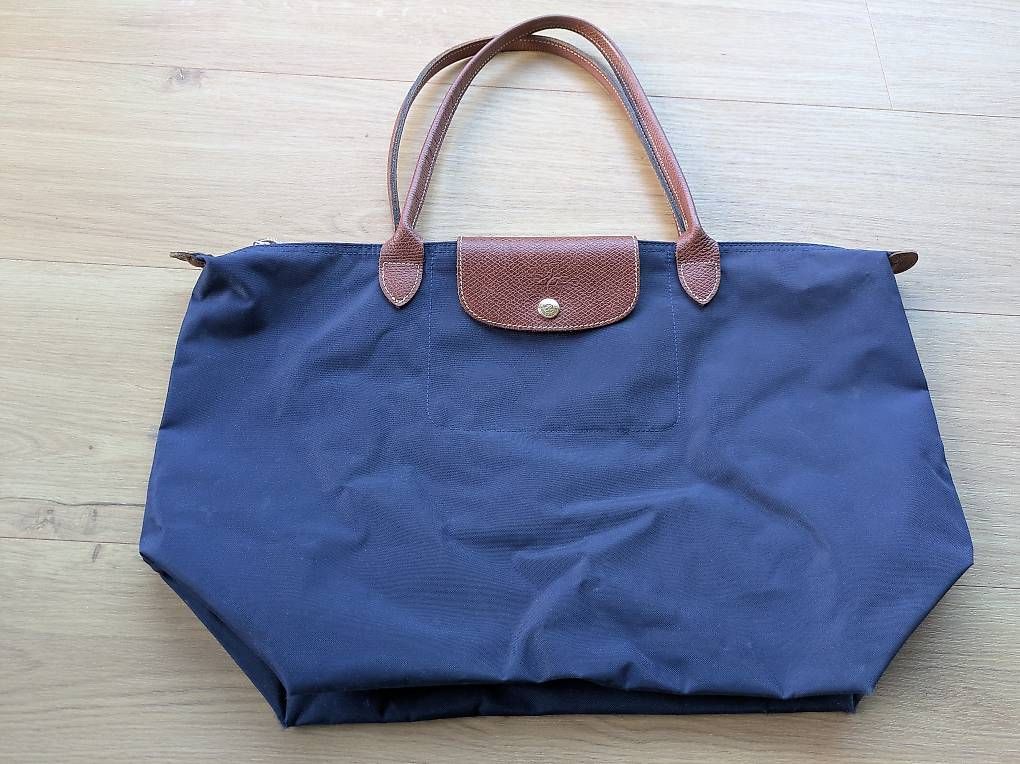 Borse da donna: Longchamp Le Pliage L dunkelblau  – Usato da Dinhard venduto da Hoiiiduu