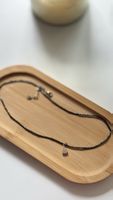 Kette / Halskette aus japanischen Miyuki-Perlen  Länge der K