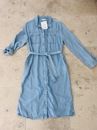 Street One Denim Shirt Dress, NEU