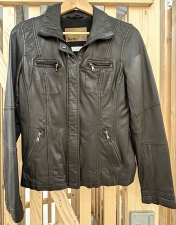 Oakwood Lederjacke Grösse M – braun – Echtleder – neuwertig