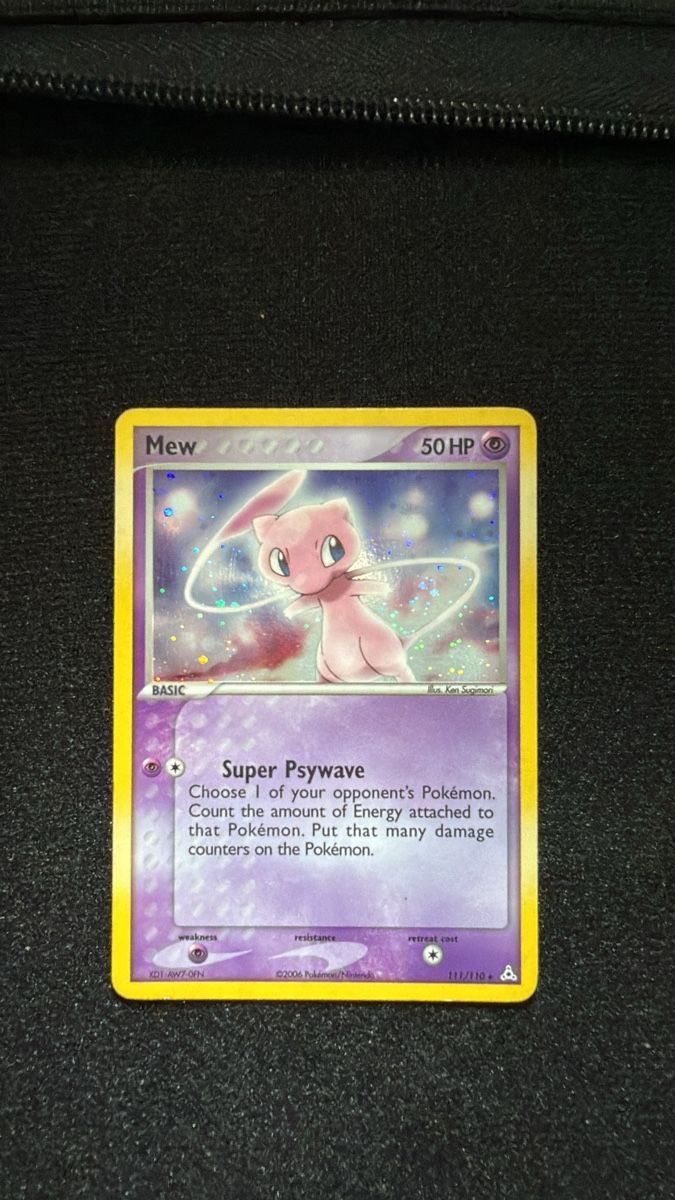Pokémon Carte collezionabili: MEW 111/110 Holon Phantoms  – Nuovo (secondo la descrizione) da Canobbio venduto da ale_85bk