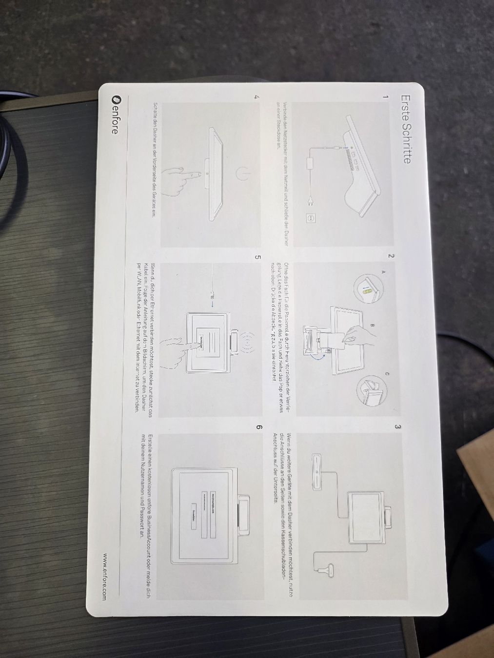 Registratore di cassa: Enfore Dasher D200 Kassensystem Gerät  – Usato da Büren SO venduto da Stevie_auktionen 3