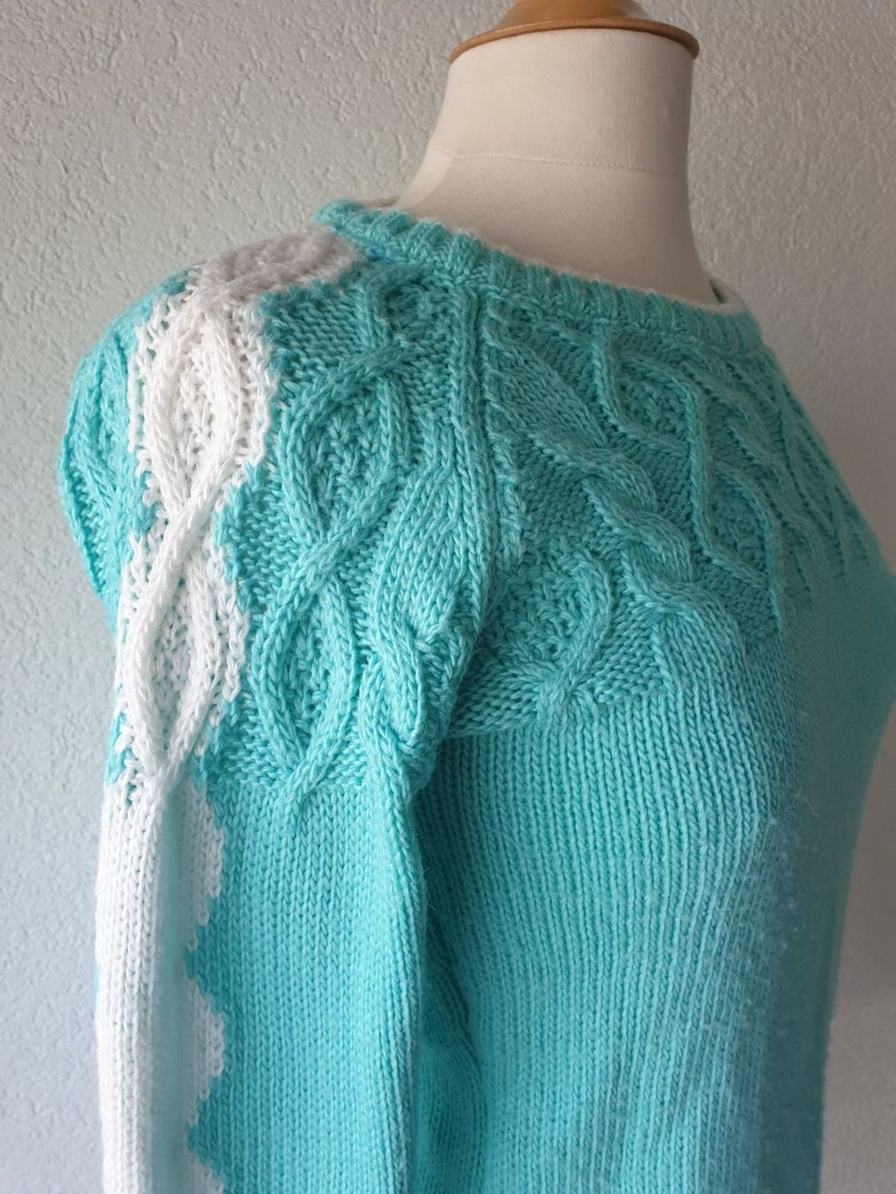 Maglioni & Felpe: PULLOVER PULLI S 36 VINTAGE STRICKWARE JACKE HOSE TUNIKA TOP – Usato da Elsau venduto da the-colorful-side 2