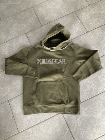 Pull&Bear Hoodie, Grösse L, Khaki neuwertig