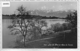 lac de Bret et Alpes de Savoie