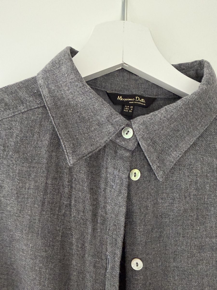Massimo Dutti Camicette: Massimo Dutti Blouse Grey – Usato da Uster venduto da Monika_OB 4