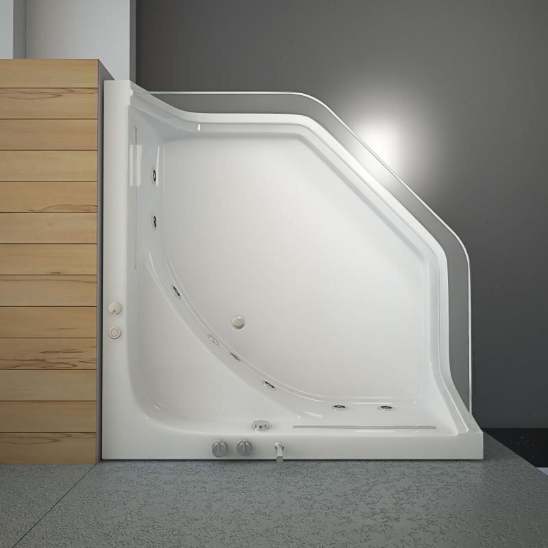 Whirlpool: 15833 - Whirlpool PECA - 150x150x55cm - WEISS – Nuovo e nell'imballaggio originale da Wallenwil venduto da toesstal-vertrieb 4