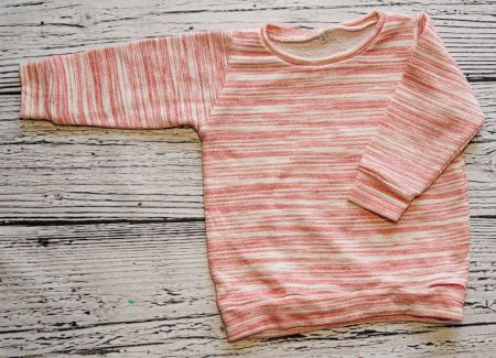 Sweat Tunika/Pullover - Rosa Gr.92/98