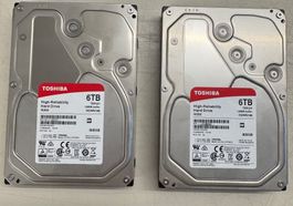 6TB  Festplatten Toshiba