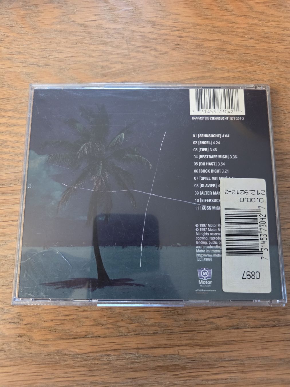 CD: Rammstein-Sehnsucht – Usato da Engelberg venduto da ursdemar89 1