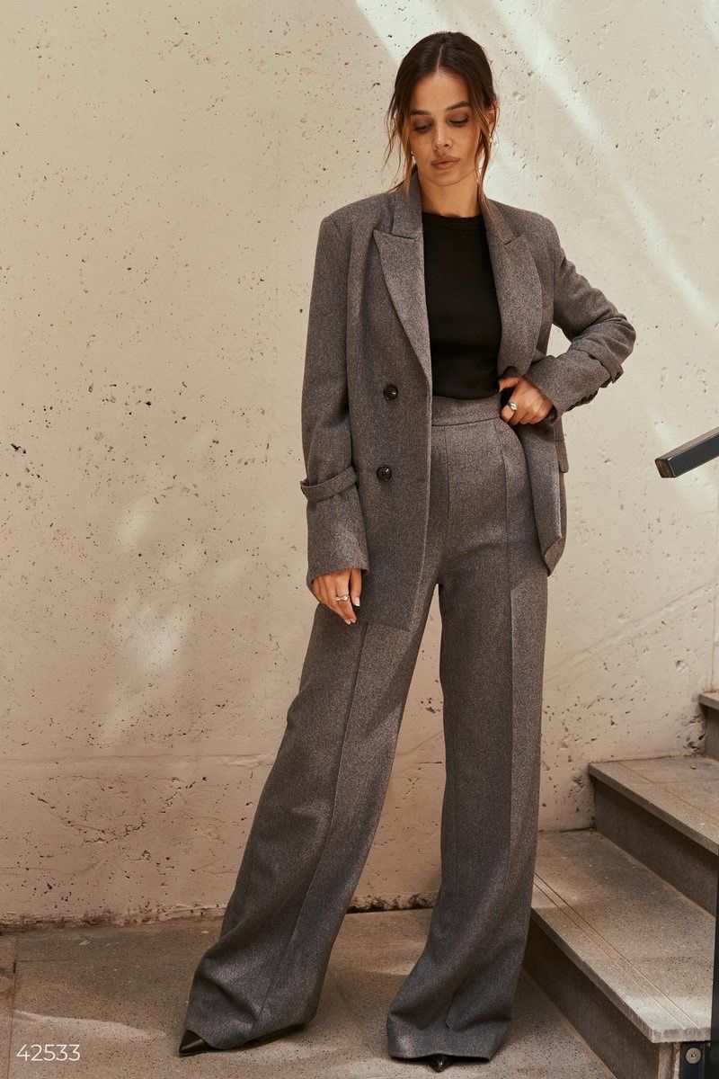 Giacche: Grey Wool Jacket Size: S NEW – Nuovo e nell'imballaggio originale da Zürich venduto da Ms.Me-Fashion 3