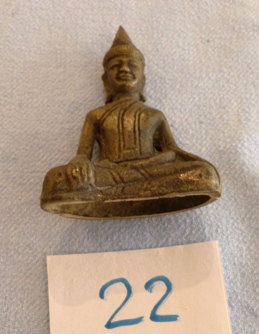 Figurines: Buddha Figur Messing Sitzend Antik – D'occasion à Lengnau BE par AllerleiSUPER 2